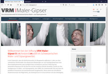 Webseite VRM Maler-Gipser